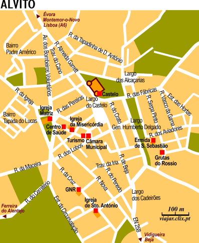 Map: Alvito