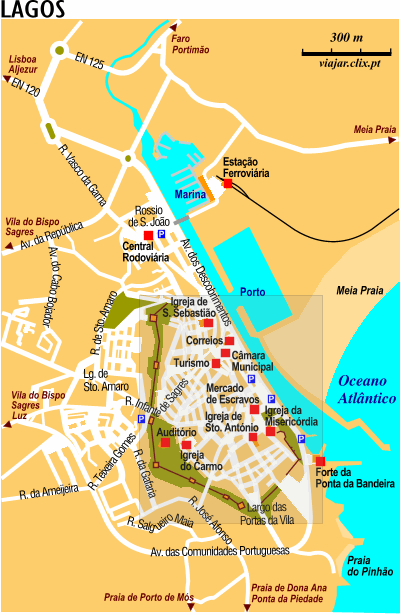 Mapa: Lagos