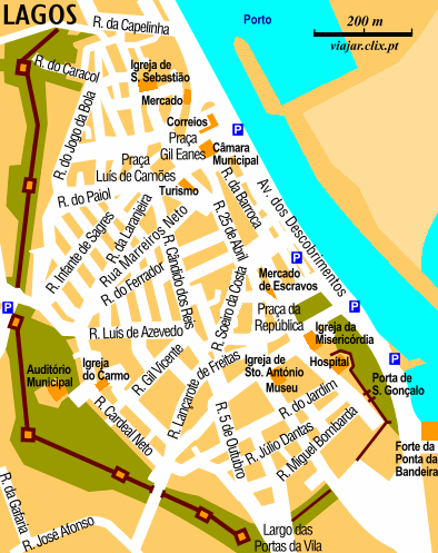 Mapa: Lagos Centro