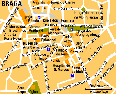 Carte: Braga Centro