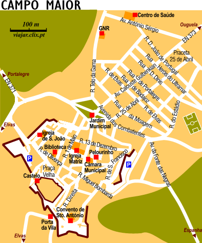 Mapa: Campo Maior