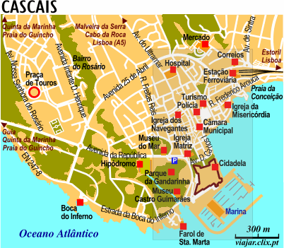 Map: Cascais