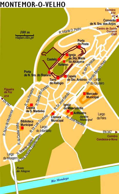 Mapa: Montemor-o-Velho