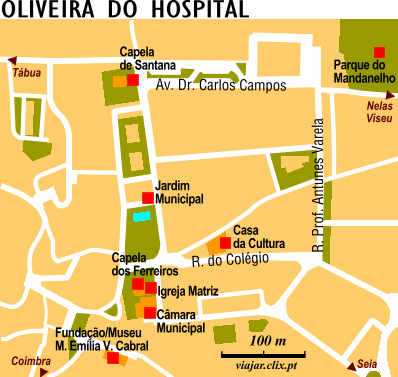 Mapa: Oliveira do Hospital
