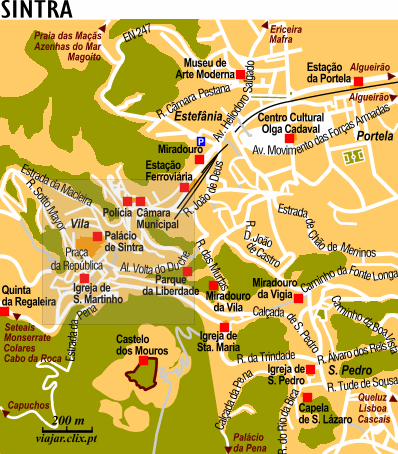 Map: Sintra